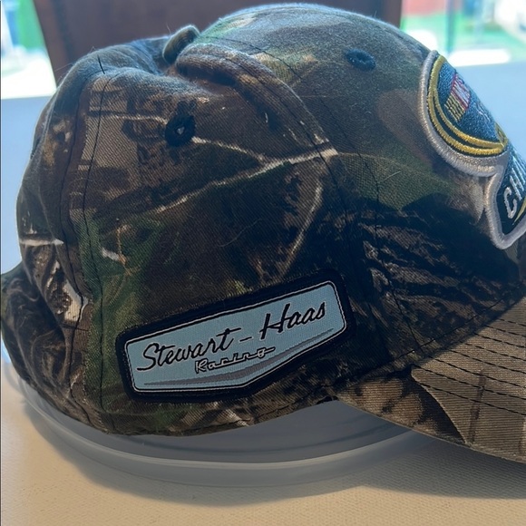 NWT NASCAR Sprint Cup 2011 Stewart-Haas Adjustable Camo Hat (C5) - Picture 2 of 8